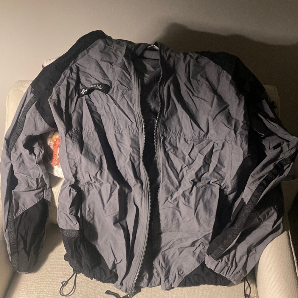 Men’s Columbia Grey Raincoat